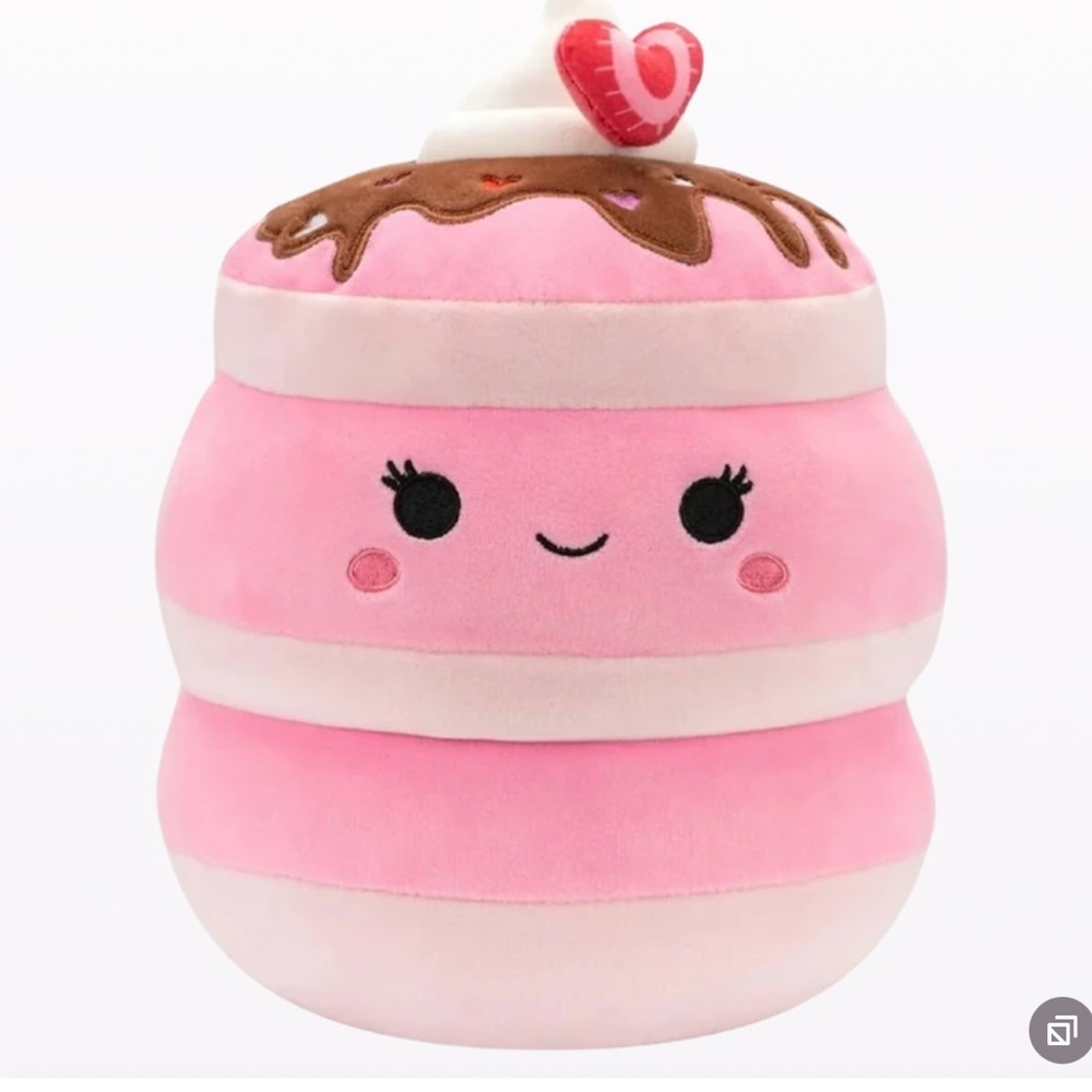 Squishmallow Shelly Strawberry Pancakes 12” Valentine’s Day